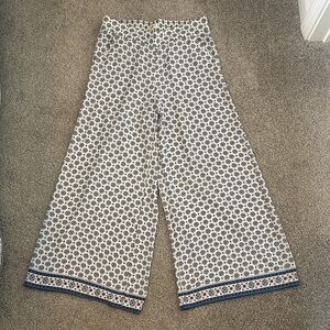 Max Studio Patterned Wide-Leg Pants